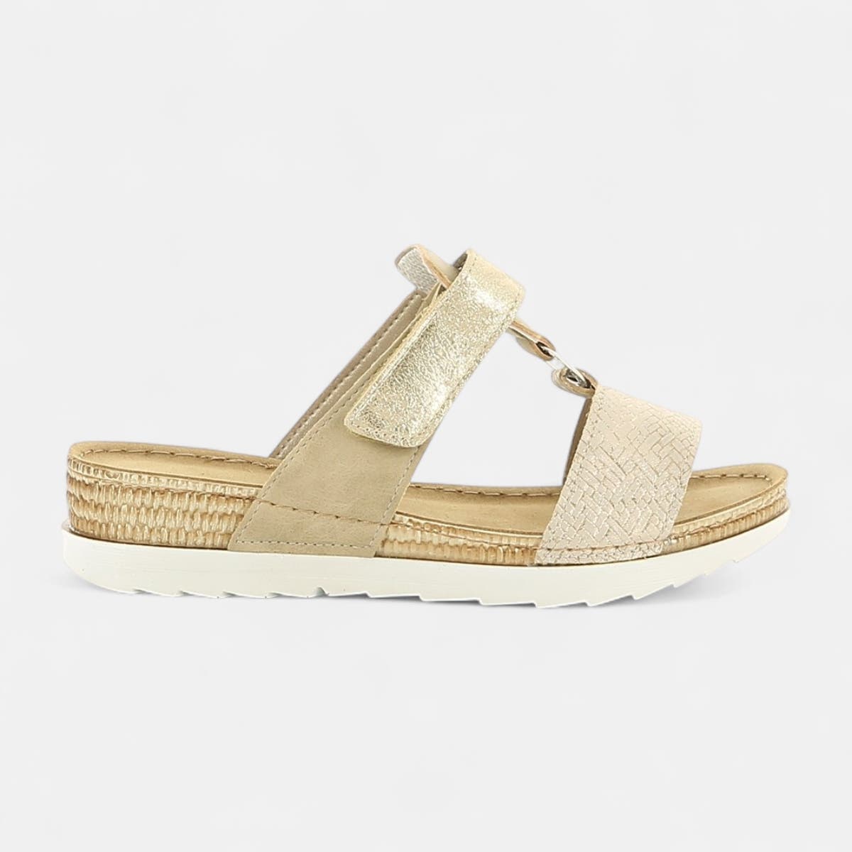 Mules Femme beige