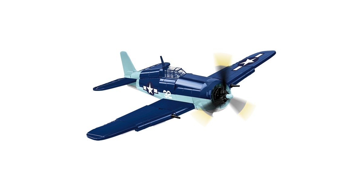 COBIHistorical Collection - Grumman F6F Hellcat Constructiespeelgoed  (Schaal 1:48)