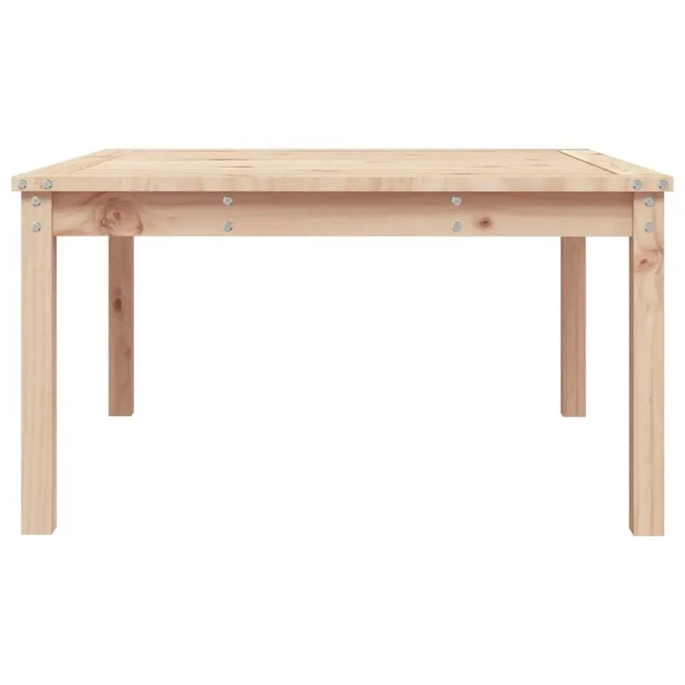 vidaXL - Loungetafel - Bruin - Massief grenenhout - 82,5x82,5x45 cm