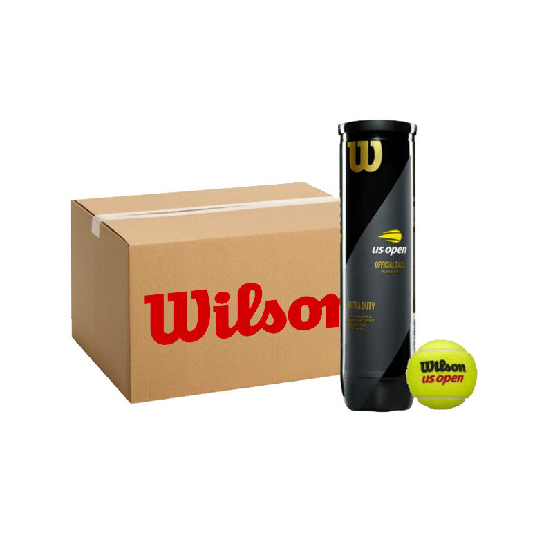 Carton Wilson US Open 18 tubes 4 balles