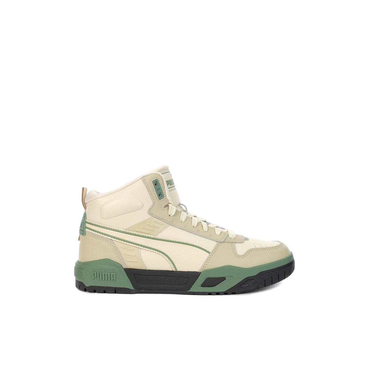 PUMA-Rbd_t_mid-tb-Baskets montantes - Talon plat - Vert