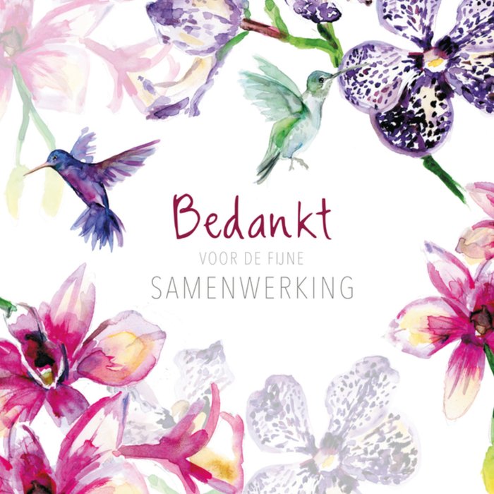 Greetz | Bedankkaart | vogels