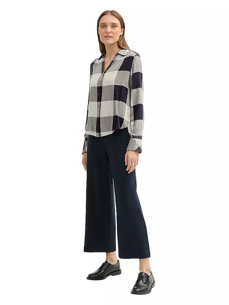 TOM TAILOR Bluse blau