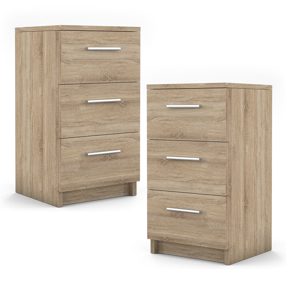VICCO Nachttisch für Boxspringbett Nachtschrank Nachtkommode Kommode Schrank