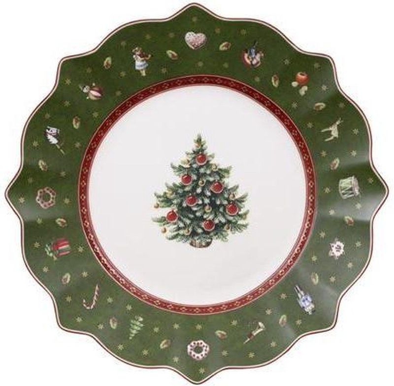 Borden - Set van 6 - Wit - Porselein