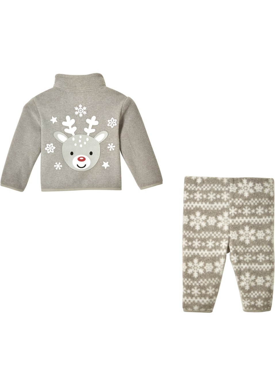 Veste bébé en polaire + pantalon en polaire (ens. 2 pces)