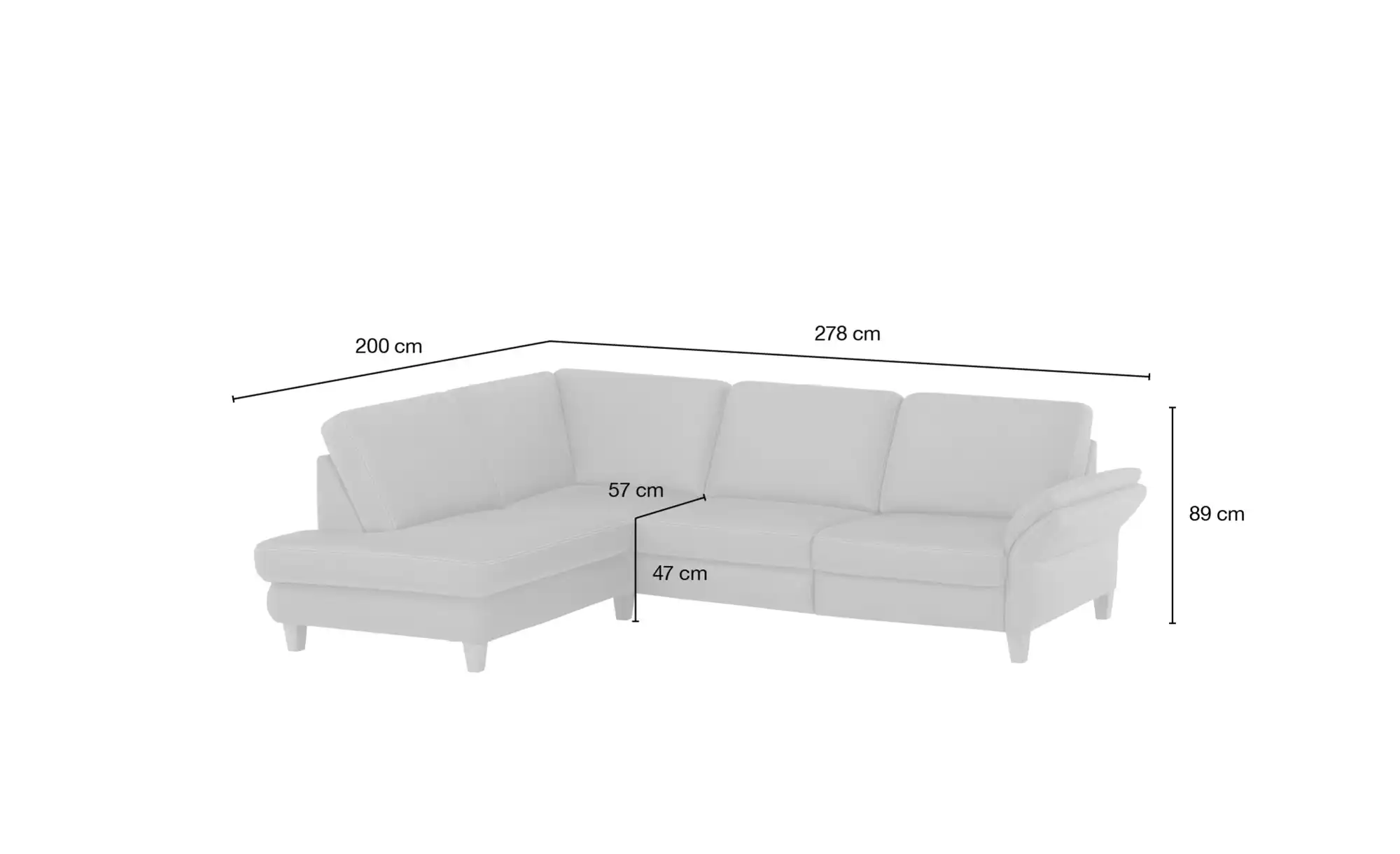 Max Schelling Ecksofa Maximum Plus