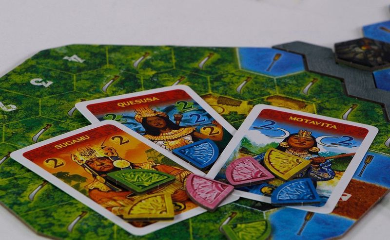 De Zoektocht naar El Dorado - Gevaren & Muisca - Bordspel