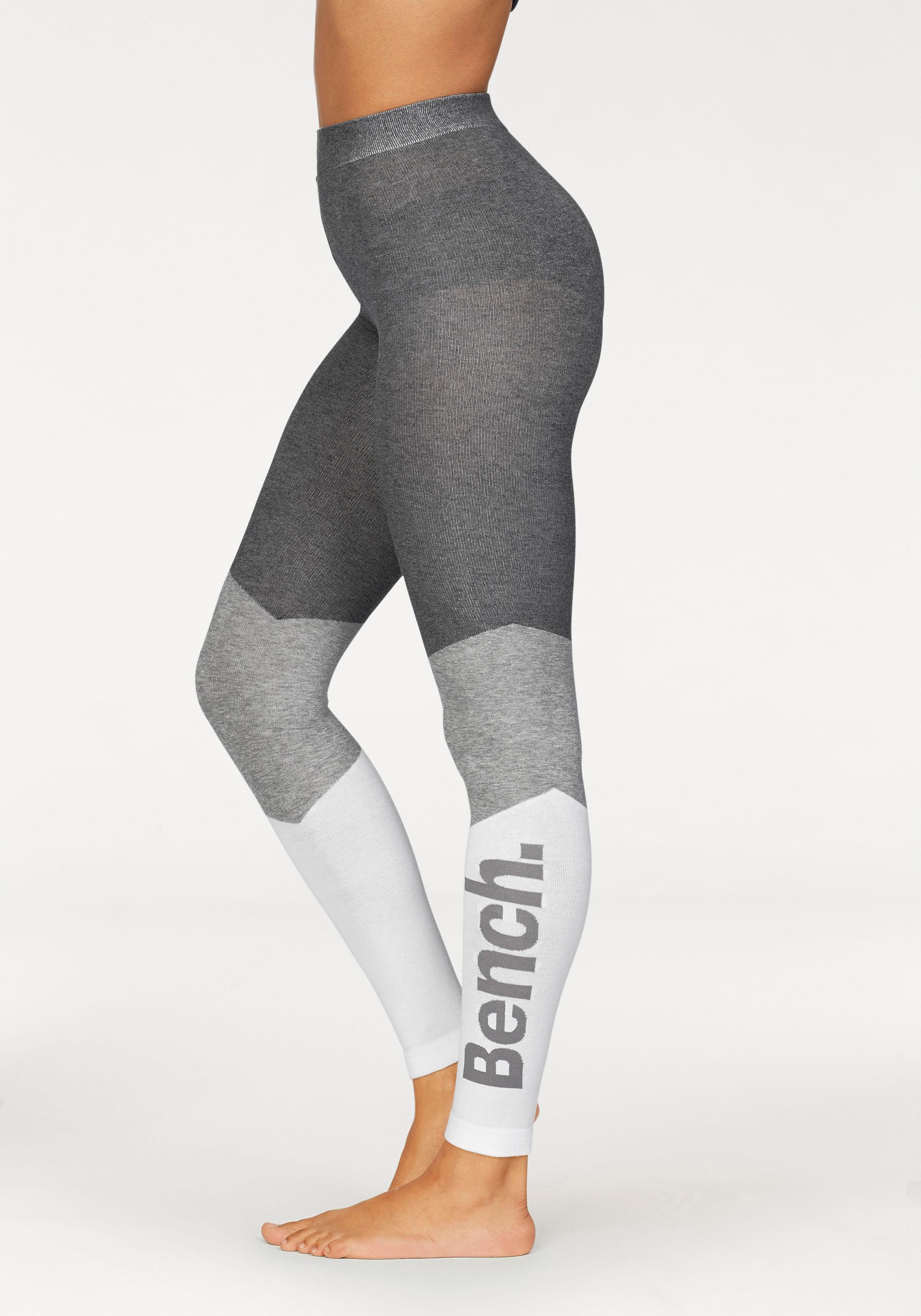 Bench. Strickleggings  im sportiven Colorblockdesign