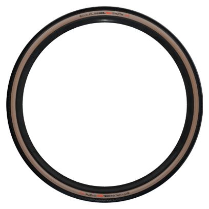 Pneu Gravel Schwalbe G-One RS 28''/700 Tubeless Ready Souple Super Race V-Guard Addix Race E-25 Flancs Beiges