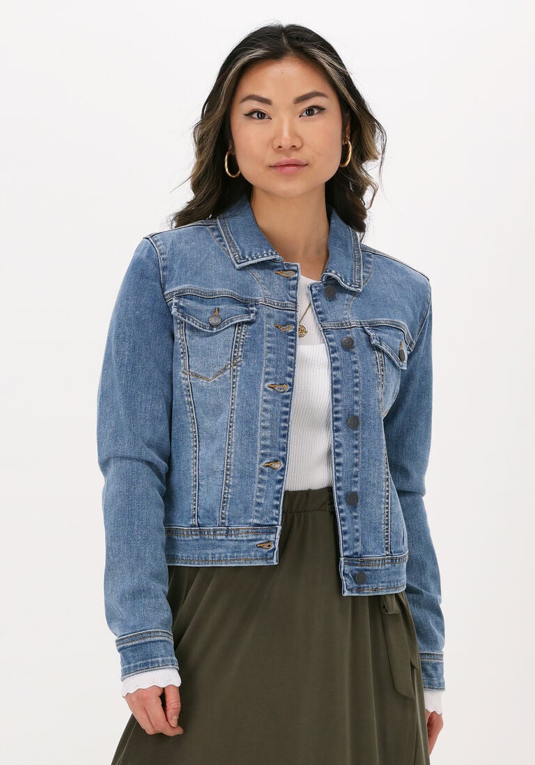 OBJECT lichtblauwe object spijkerjas objwin new denim jacket noos