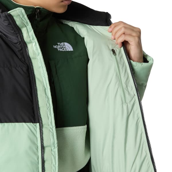 Doudoune THE NORTH FACE W CROPPED SAIKURU MISTY SAGE/TNF BLACK