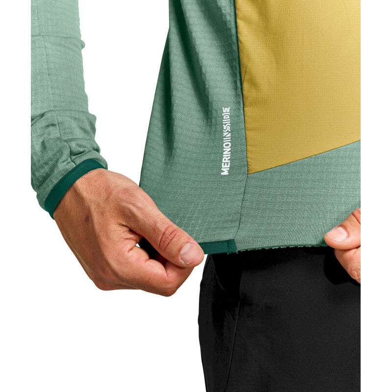 Ladiz Hybrid Jacket - Veste en laine mérinos homme