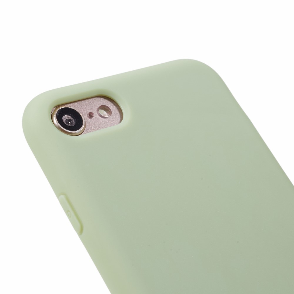 iPhone SE (2022/2020) / 8 / 7 Gummi Case Hülle Slim Design - Matcha (Matt)