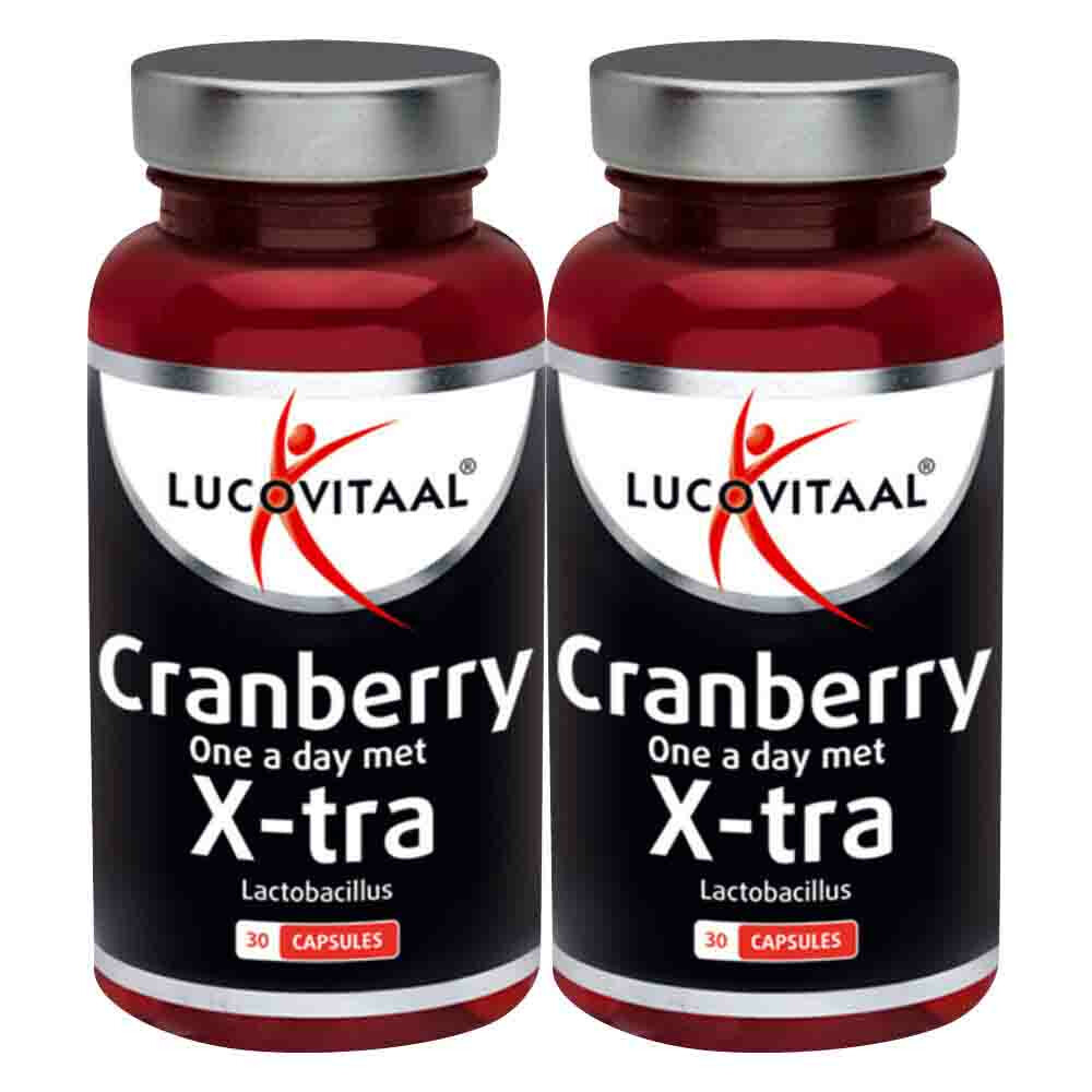 2x Lucovitaal Cranberry X-tra30 capsules