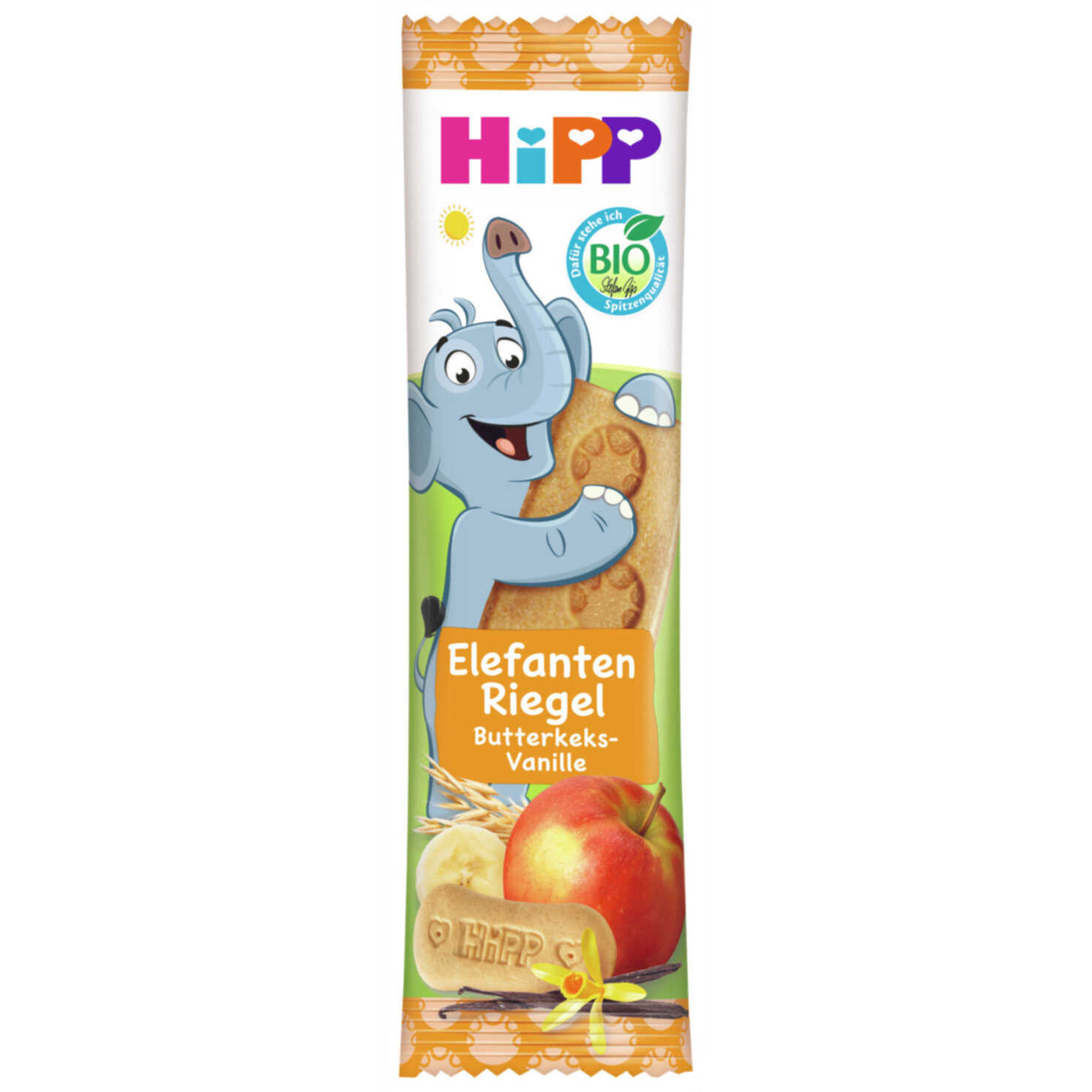Hipp Elefanten Riegel Butterkeks 12+ Monate