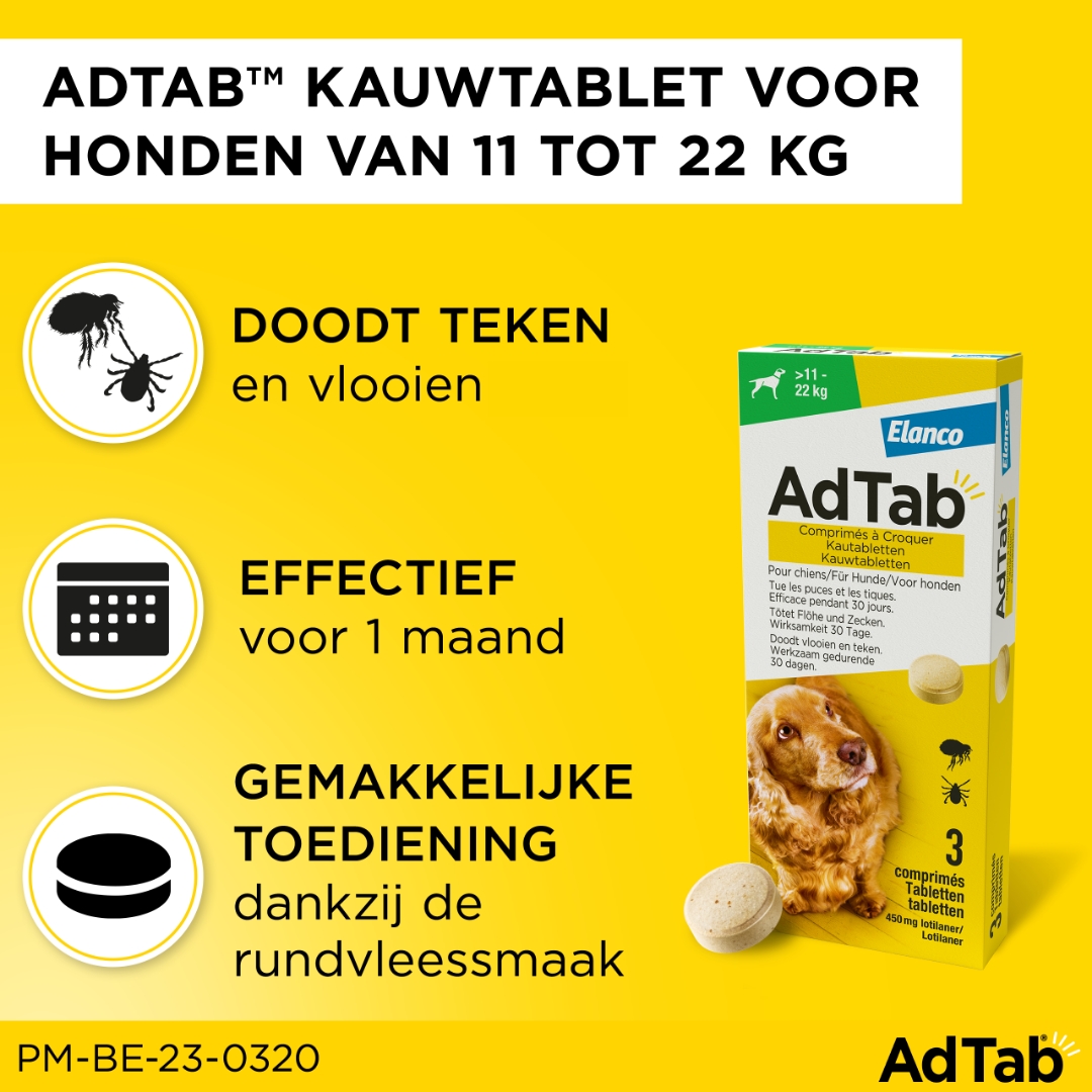 AdTab Kauwtabletten Hond