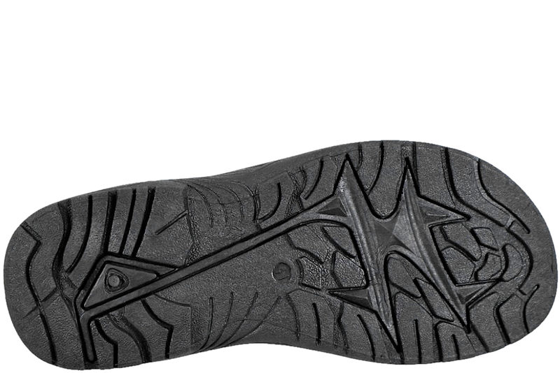 NORWAY ORIGINALS SANDAL I SORT TEKSTIL