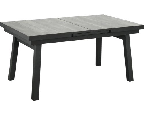 Bellavista Sydney eettafel, 90 x 77 cm, aluminium/keramische tegels, grijs