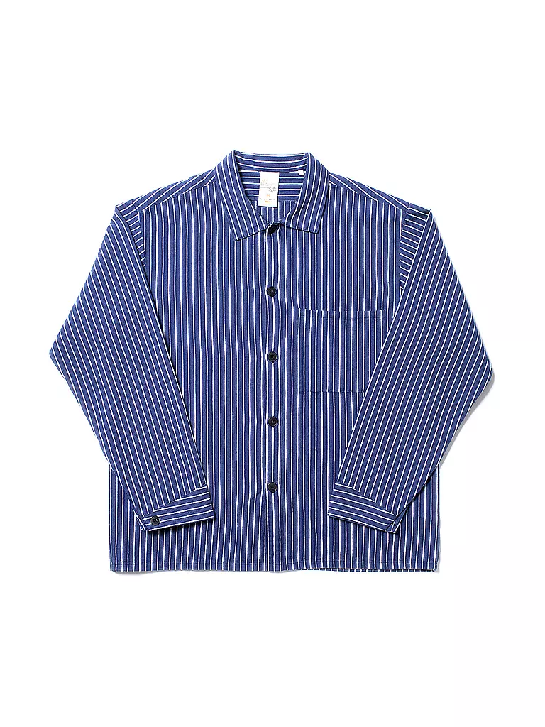 NUDIE JEANS Overshirt BERRA blau