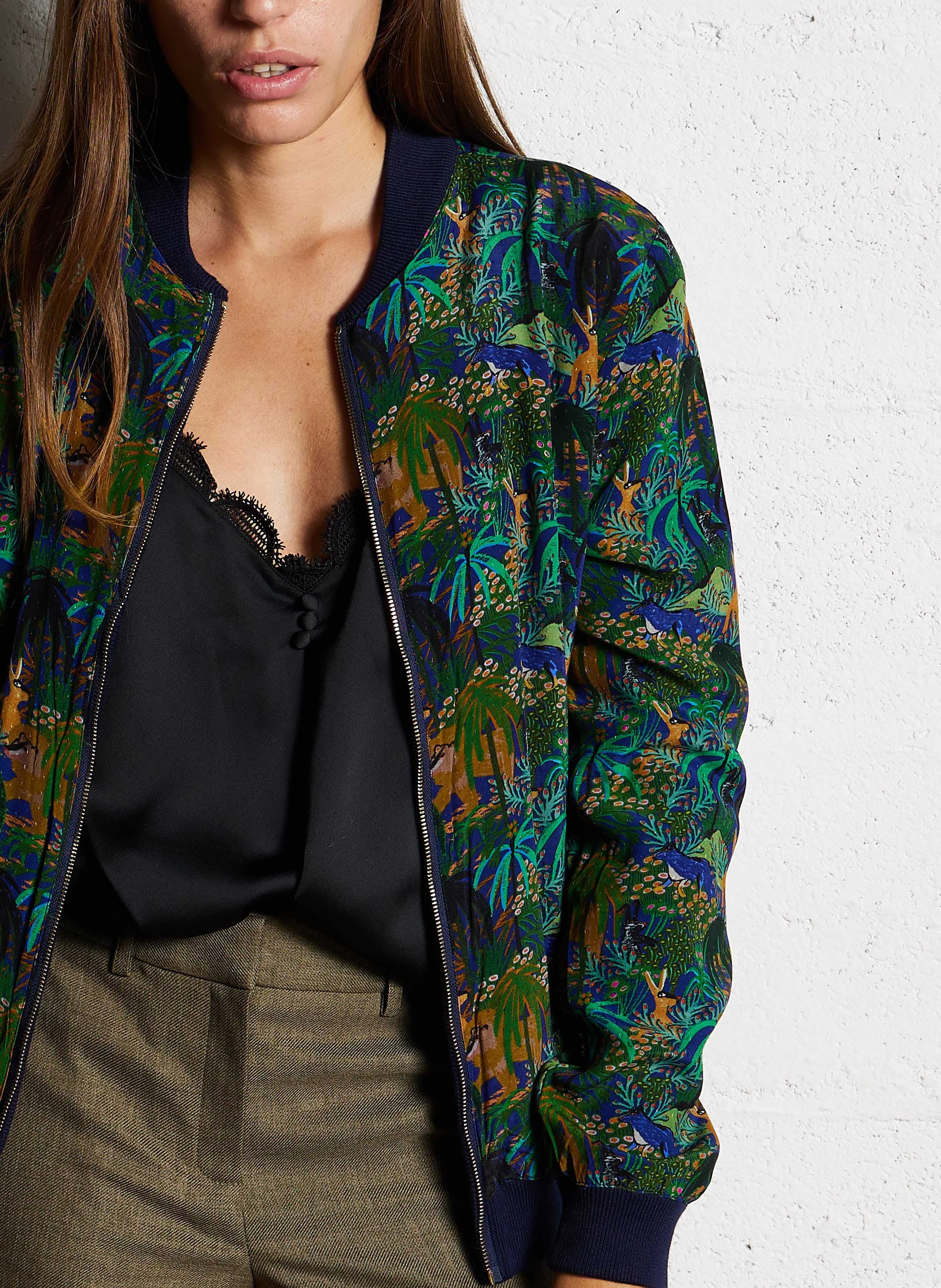 ZOE - Gilet réversible | Multicolore