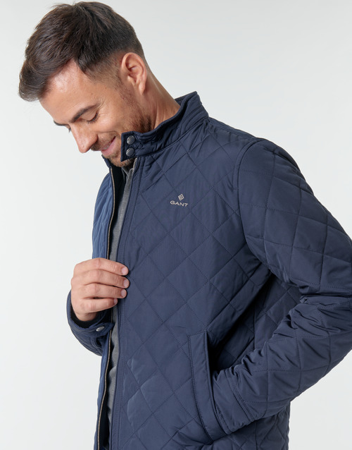 Gant - QUILTED WINDCHEATER - Marine