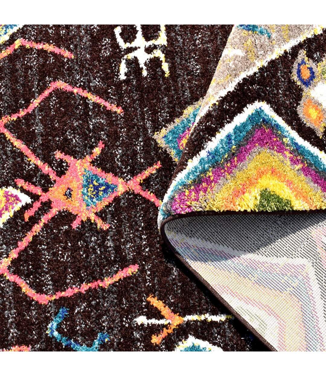 Tapis berbère style AGAD en polypropylène doux et soyeux OEKO TEX