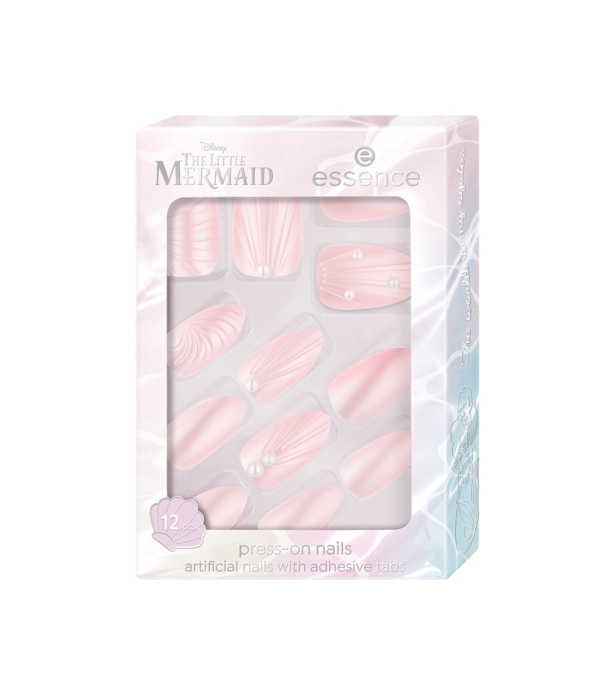essence - *The Little Mermaid* - Unhas postiças