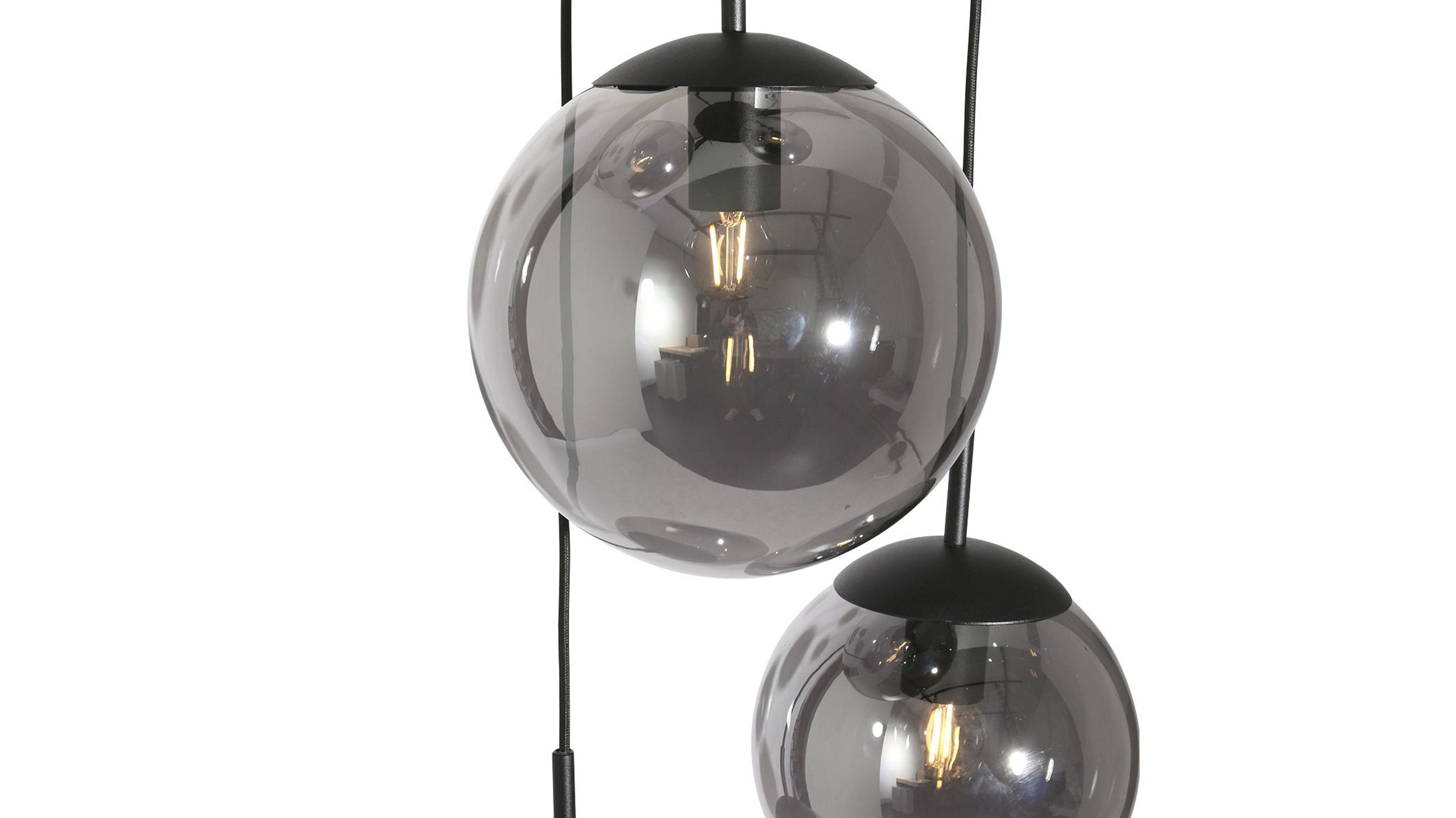 Hanglamp 2730ZW Bollique ⌀60  x H350 cm