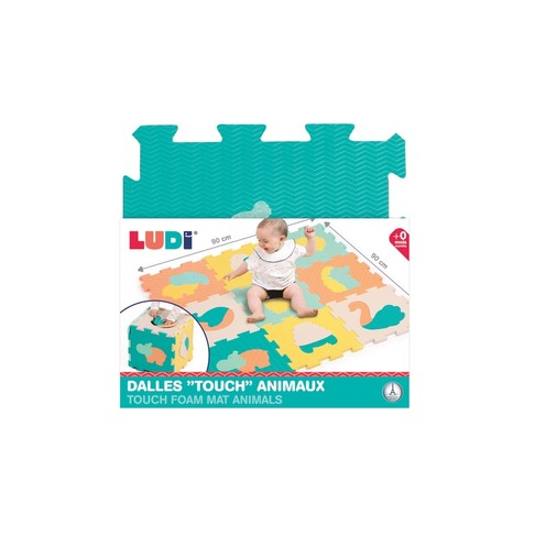Dalles en mousse Animaux TOUCH - LUDI
