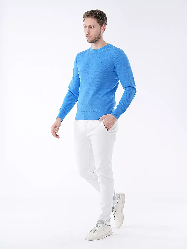 TOMMY HILFIGER Pullover hellblau