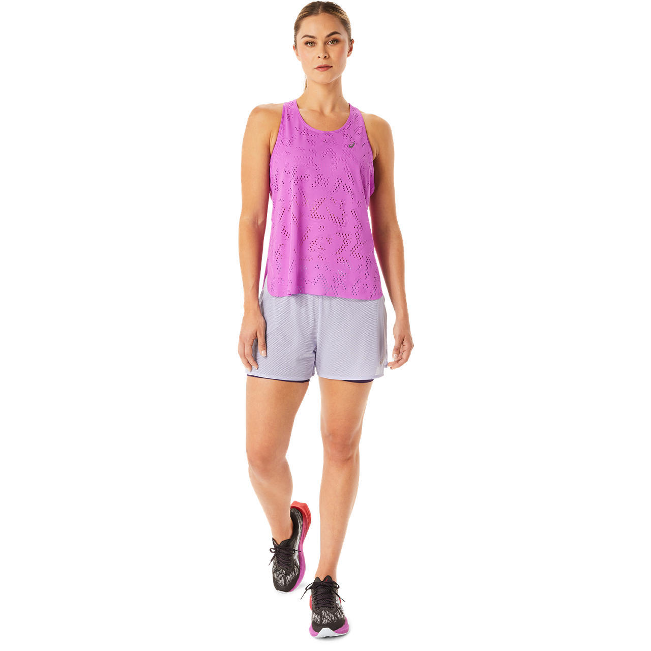 ASICS Ventilate Actibreeze Hardloopshirt Zonder Mouwen Roze Dames
