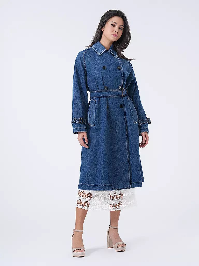 WEEKEND MAX MARA Trenchcoat BLASY blau