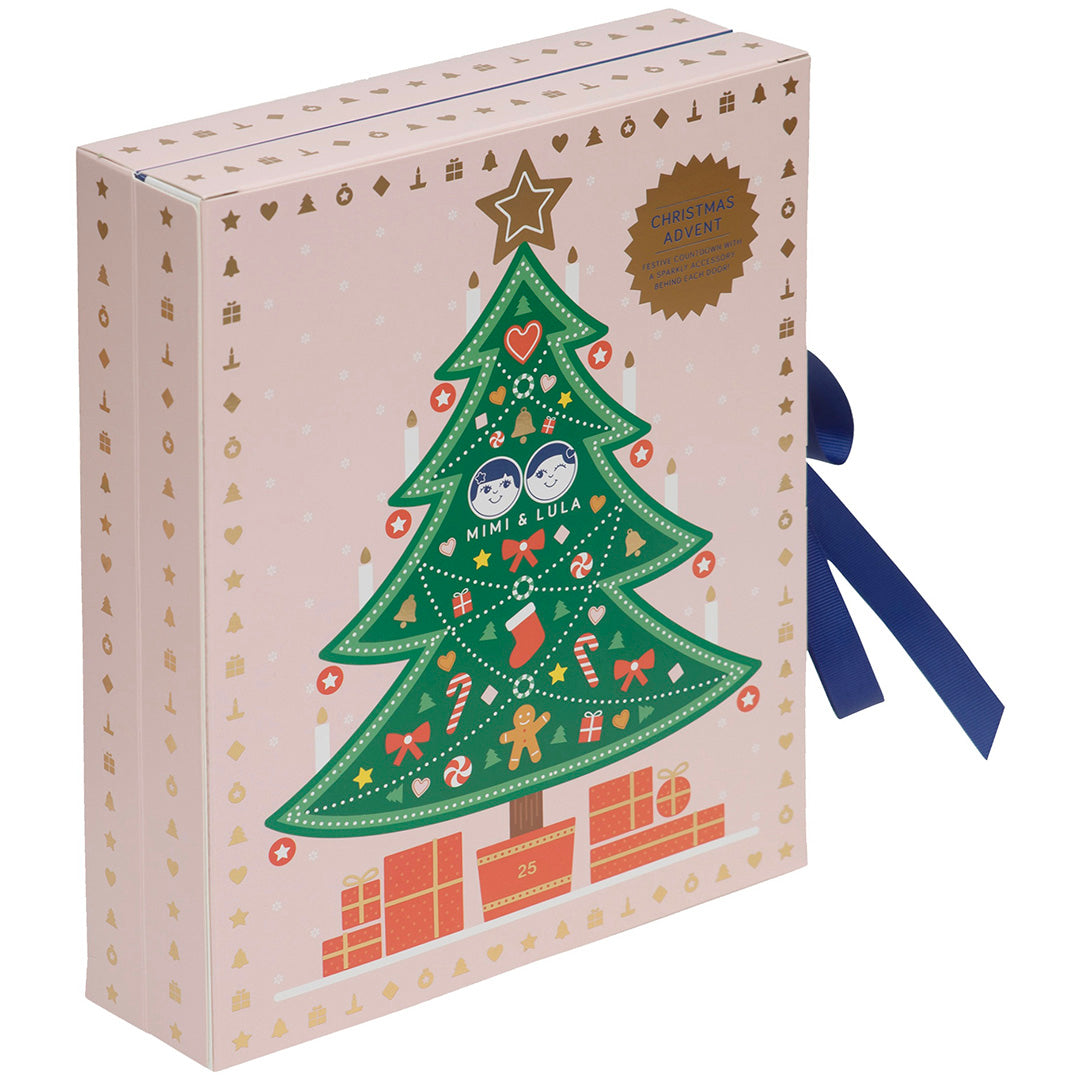 mimi & lula adventskalender met haaraccessoires - 24st