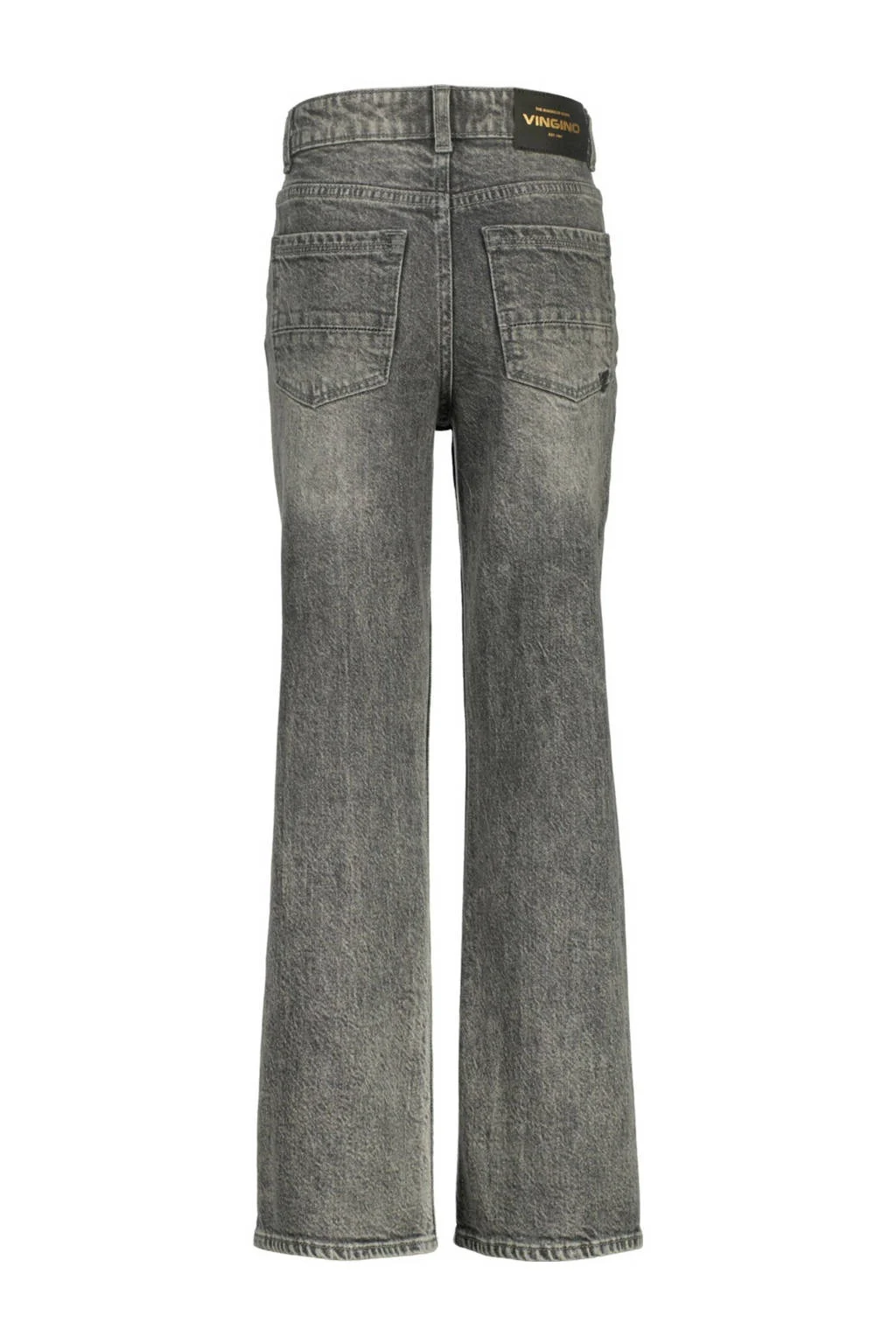 Vingino straight leg jeans grey denim