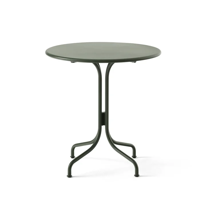 &Tradition - Thorvald SC96 Outdoor Bistrotisch, Ø 70 cm, bronze green