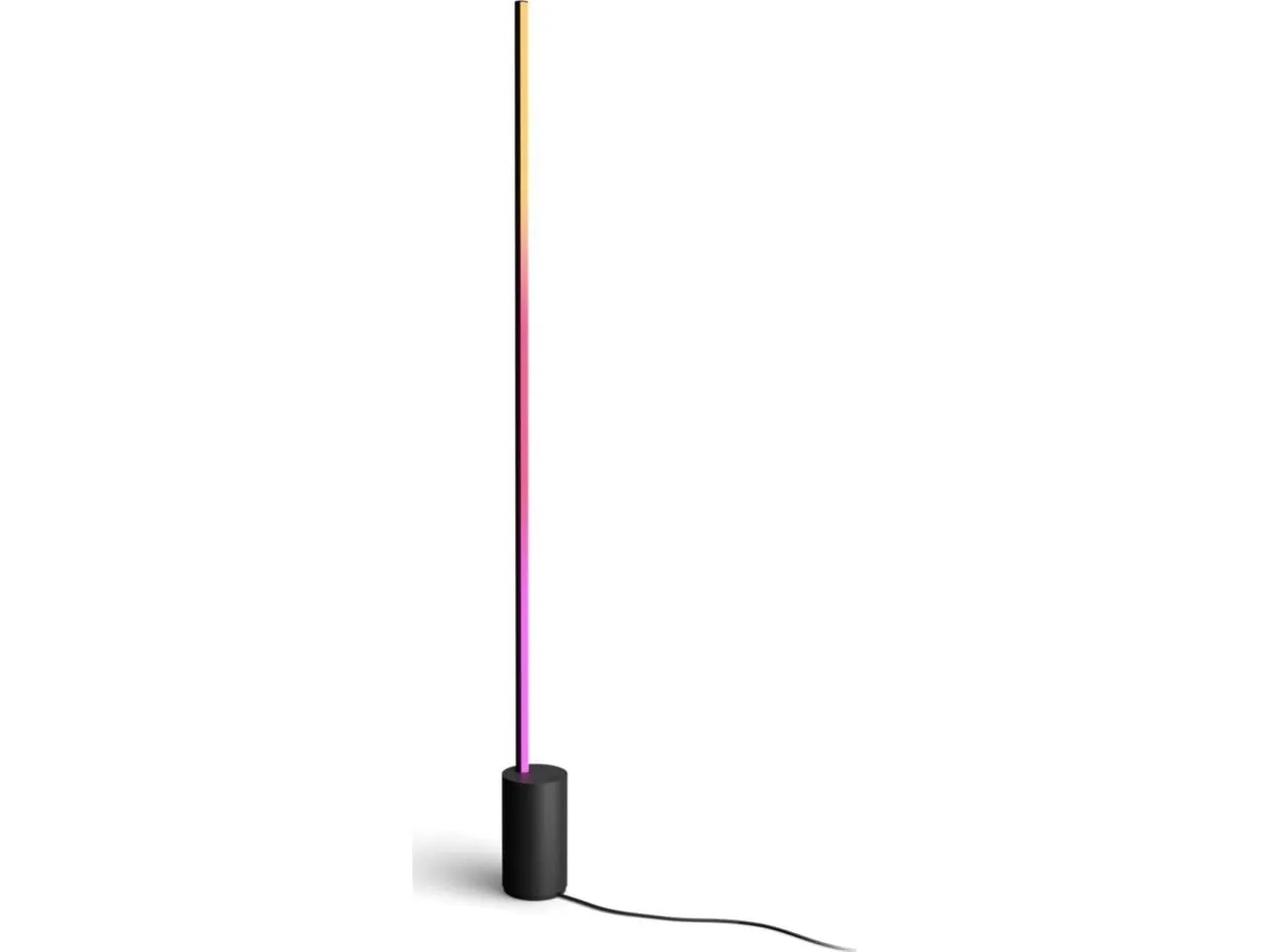 Philips Hue White and Color Ambiance Gradient Signe - Gulvlampe - LED - 29 W - 16 millioner farver/varmt til køligt hvidt lys - 2000-6500 K - sort