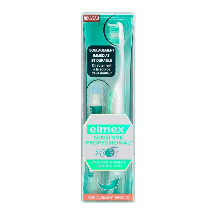 Brosse à dents Sensitive Professional + stylo