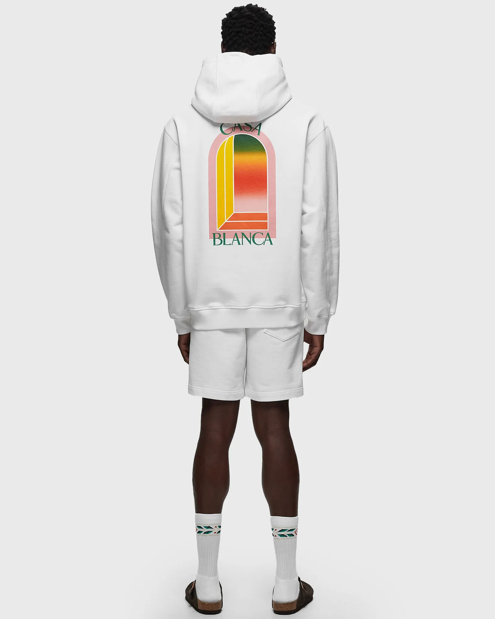 Casablanca GRADIENT ARCH LOGO HOODIE