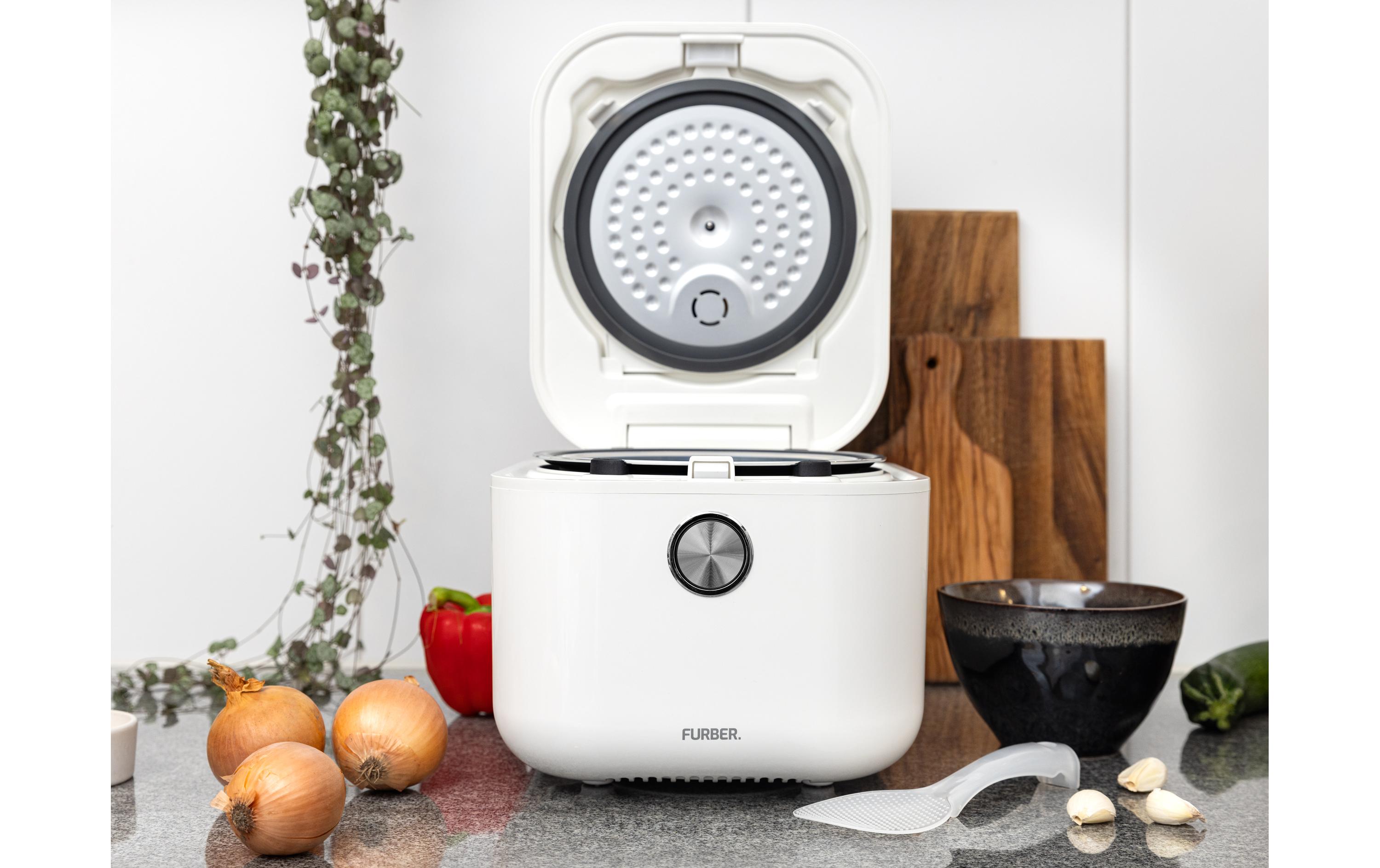 Reiskocher SAN Induktion 4 L, Weiss<br>Innovative Technologie für perfekt gekochten Reis im Handumdrehen