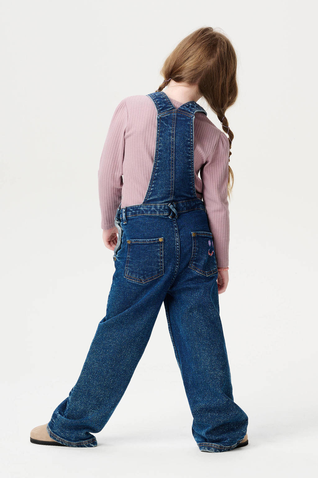 Noppies longsleeve met grafische print en textuur lila