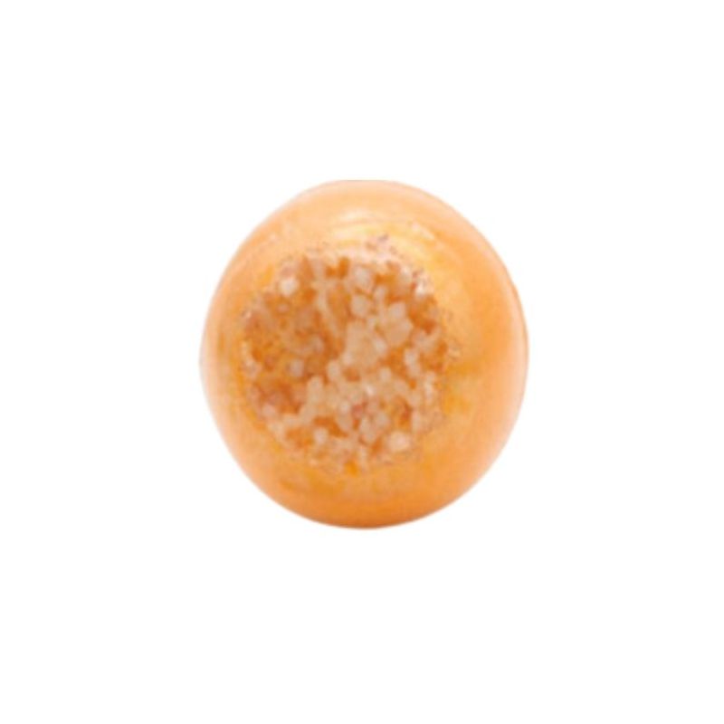 Bombe de bain avec cristaux marin jaune Parisax 80g
