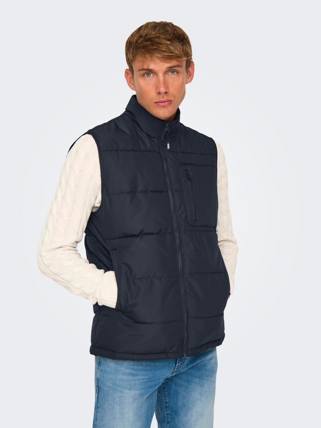 ONSJAKE Steppweste Dark Navy