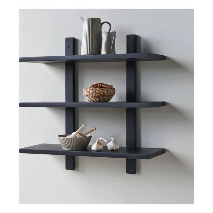 House Doctor Etagère en bois Set | Noir