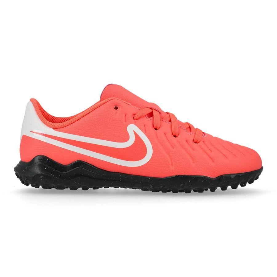 Nike Tiempo Legend 10 Club TF Mad Energy - Hot Lava/Blanc Enfant