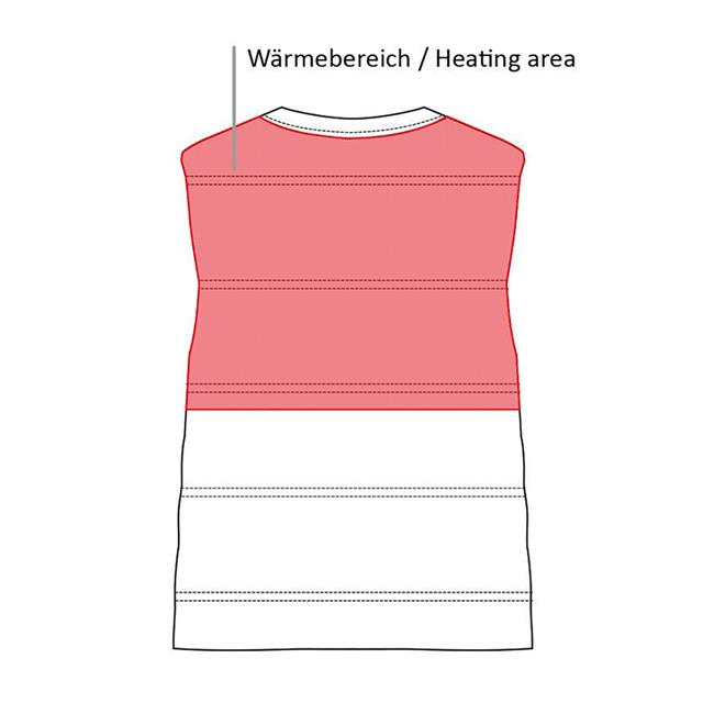 Bodywarmer HKM Heat Control Style Heating Men Zwart