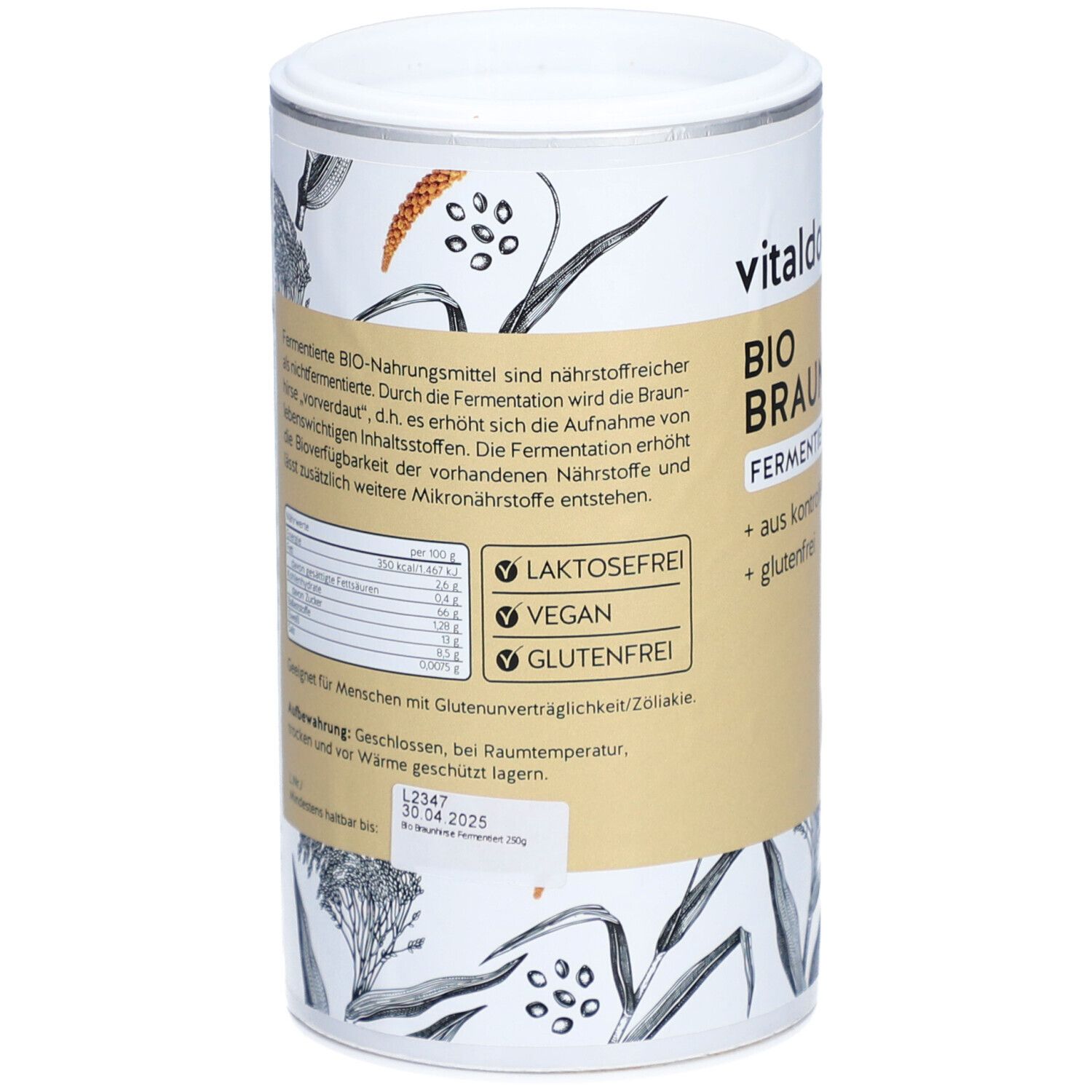 vitaldoc® BIO Braunhirse, frischgekeimt