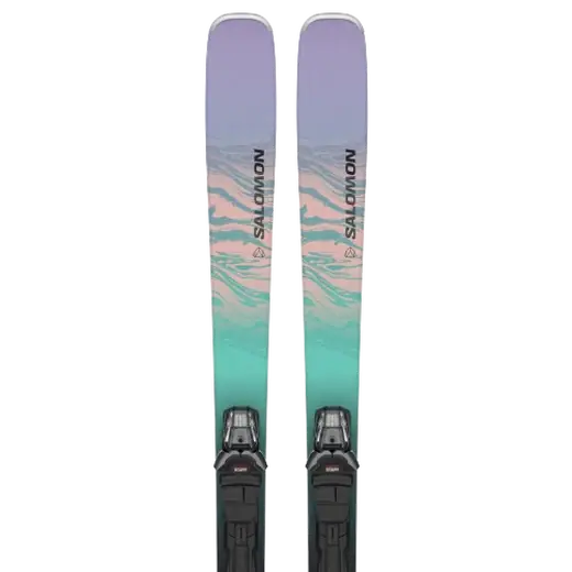 Salomon E Stance W 84 + M11 GW L90 All Mountain Ski - Alpinski
