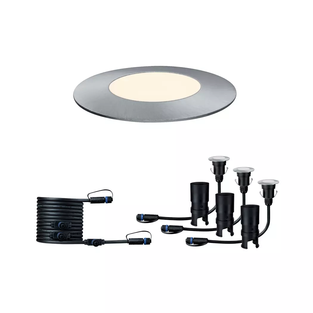 LED-Bodeneinbauleuchte Plug&Shine