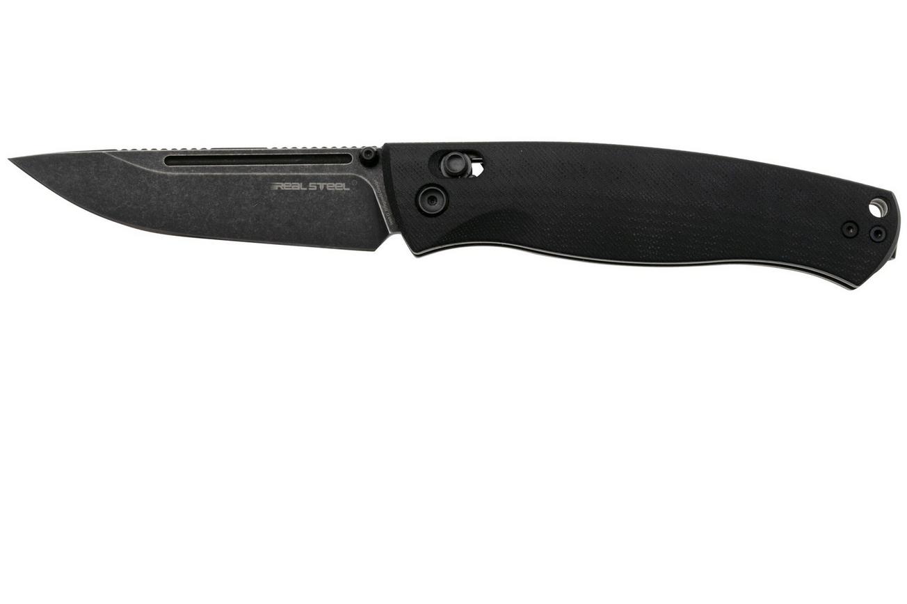 Real Steel Pathfinder FFG 7851BB, Blackwash, Black G10 zakmes, Ivan D. Braginets design